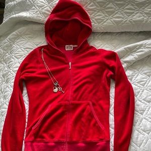 Juicy Couture jacket and necklace